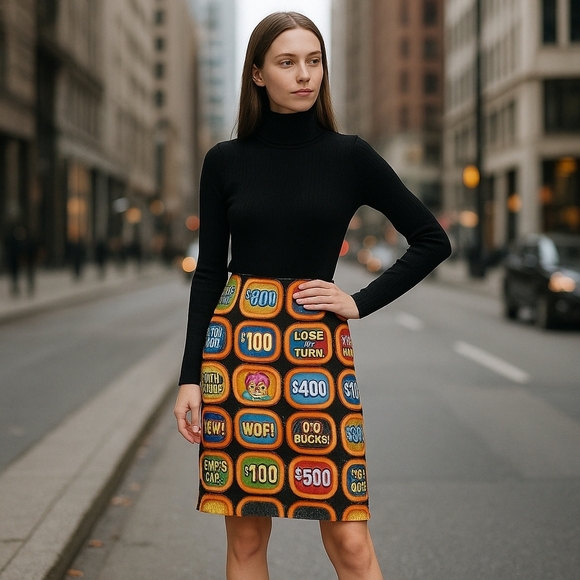 Moschino x Good Luck Trolls Mini Skirt – Size 6 (IT 40) NWT - Picture 1 of 8